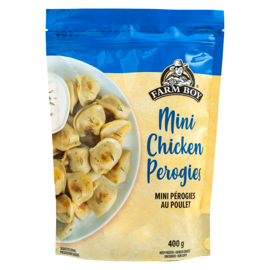 Farm Boy™ Mini Chicken Frozen Perogies (400 g)