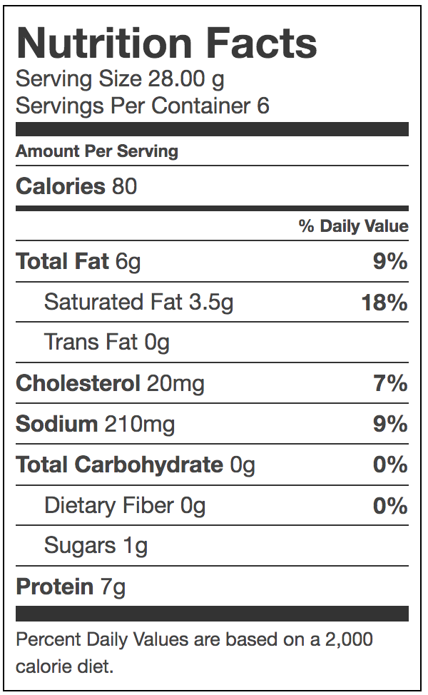 OrganicValley_Mozzarella_Stringles_Nutrition