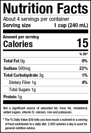 pacificfoods_vegetablebroth_Nutrition Facts