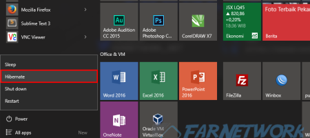Beginilah Cara Mengaktifkan Opsi Hibernate di Windows 10