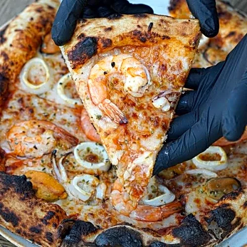 Pizza Calzone Joe's Rotisseria Roselle Restaurant Flamant