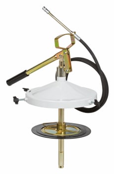 Hånddrevet fettpumpe for 16-30 kg spann Ø 260-300 mm, 350 bar