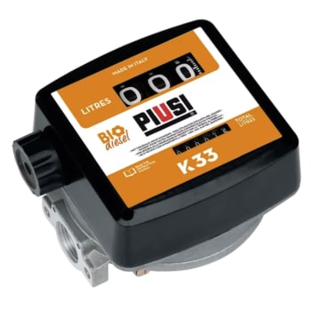 Måler K33 20-120 ltr med 3 siffer for biodiesel B100