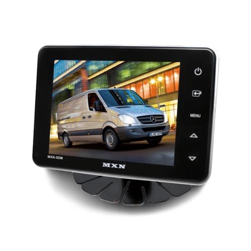 5” touch-skjerm med to kamera innganger