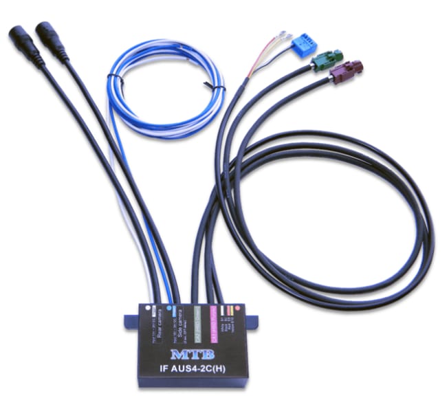 Interface Scania AUS4 2 kamera