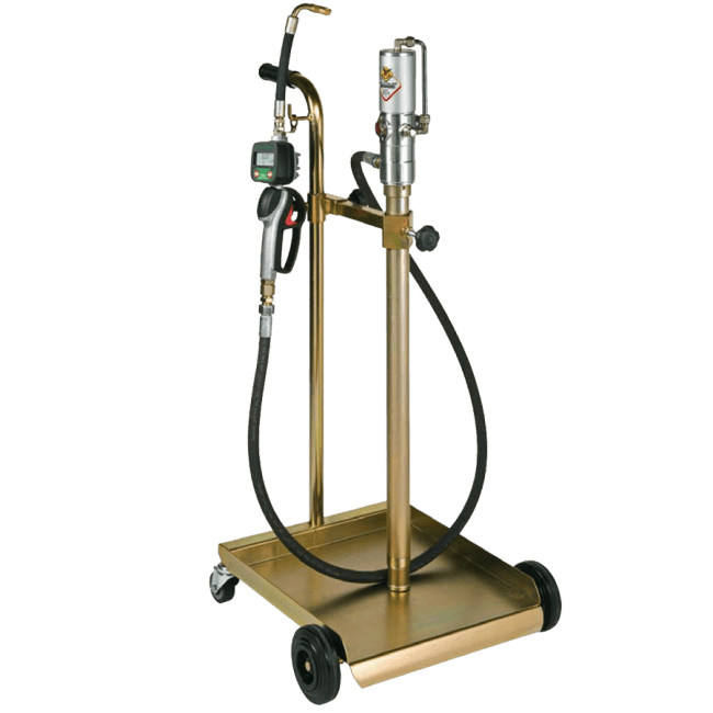 Komplett oljeanlegg kvartfat