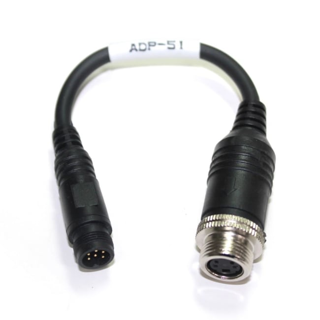 ADP-51 overgang MTB/MXN kamera -Waeco/Camos sort kabel 6-pin
