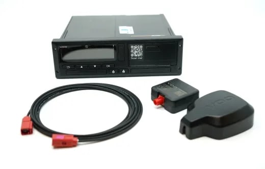 DTCO 4.1a Mobilitetspakke v2 med 1381-7550333020, DSRC antenne og 3 mtr.kabel