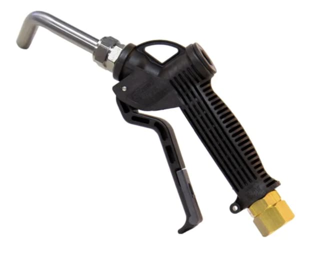Pistol for spylervæske