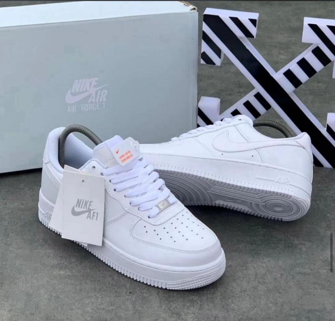 Nike Air Force 1 '07 – Triple White | Classic All-White Leather Sneakers
