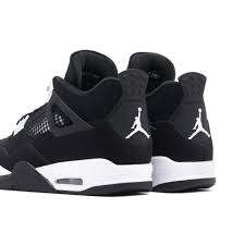 Jordan 4 – Black & White design | Classic Leather OG-Inspired Basketball Sneakers 1