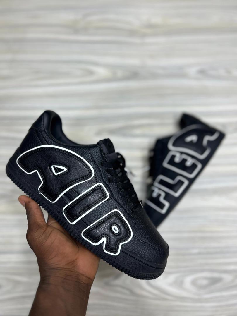 Nike Air Force 1 '07 – Triple Black | Classic Leather Low-Top Sneakers