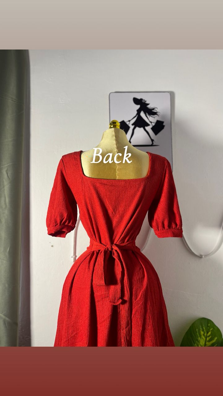 Elegant Red Dress 1