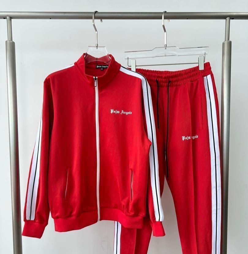 Palm Angels Tracksuit with Black Stripes 3