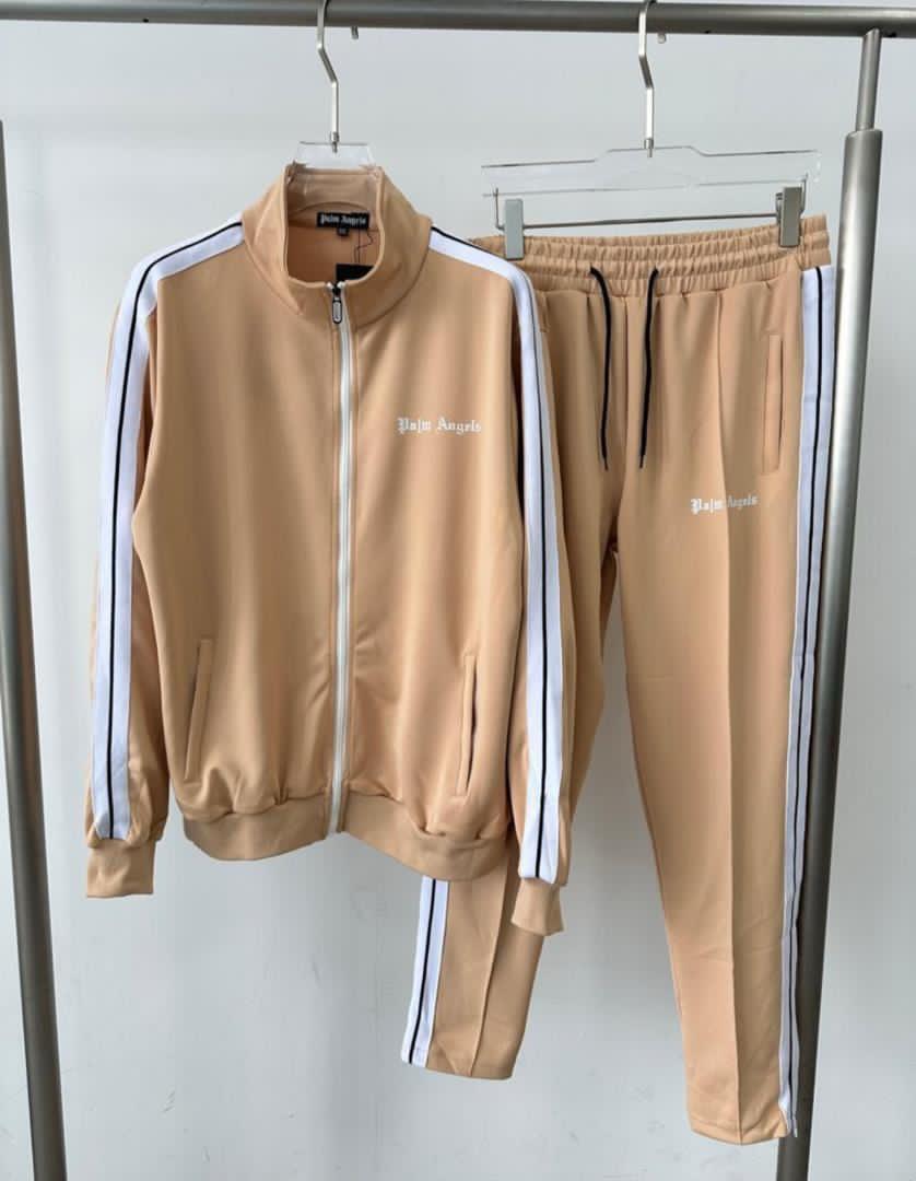 Palm Angels Tracksuit with Black Stripes 2