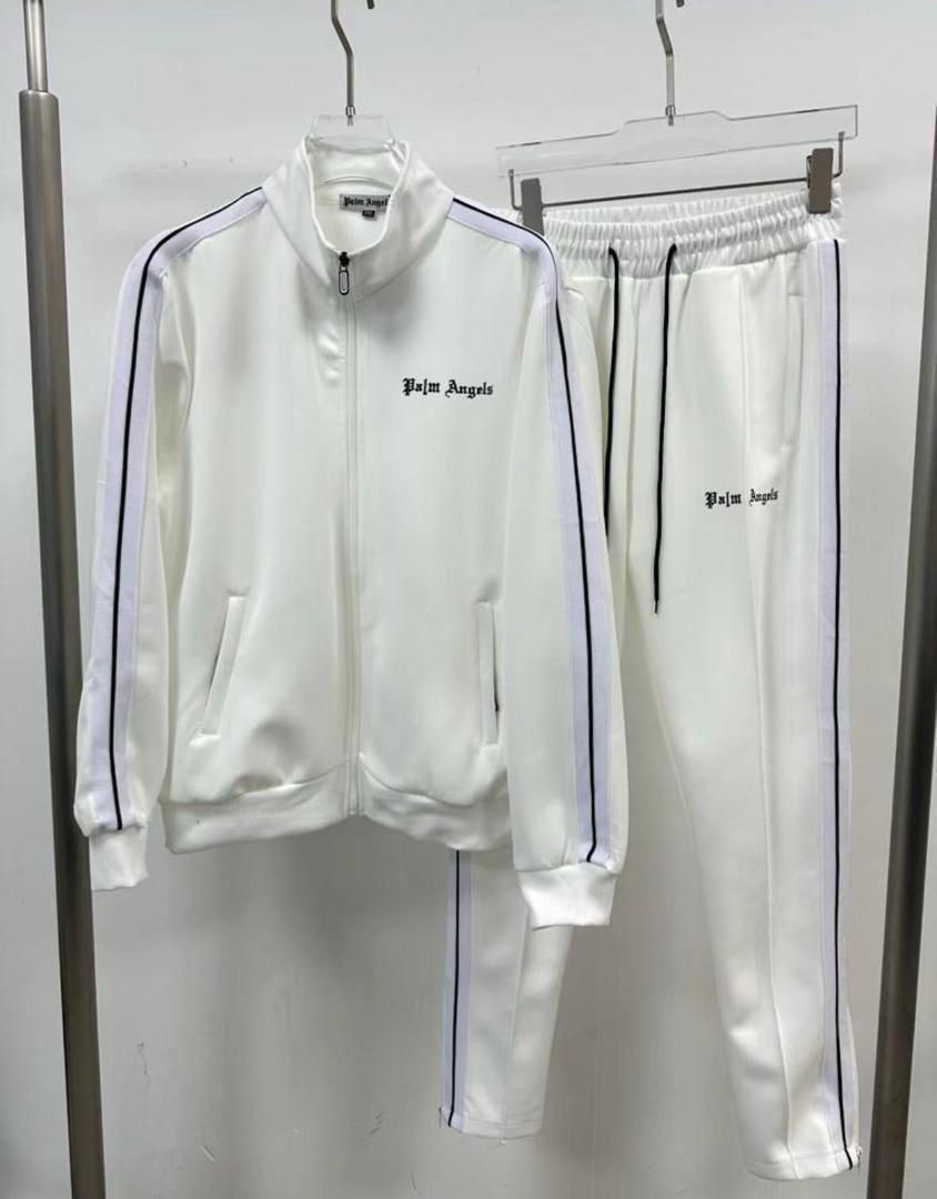 Palm Angels Tracksuit with Black Stripes