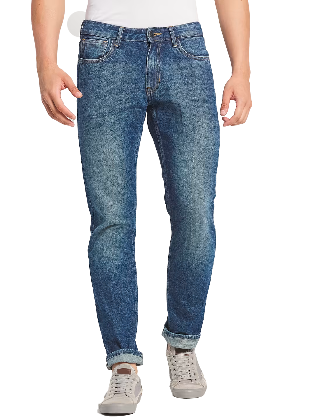 model in banner