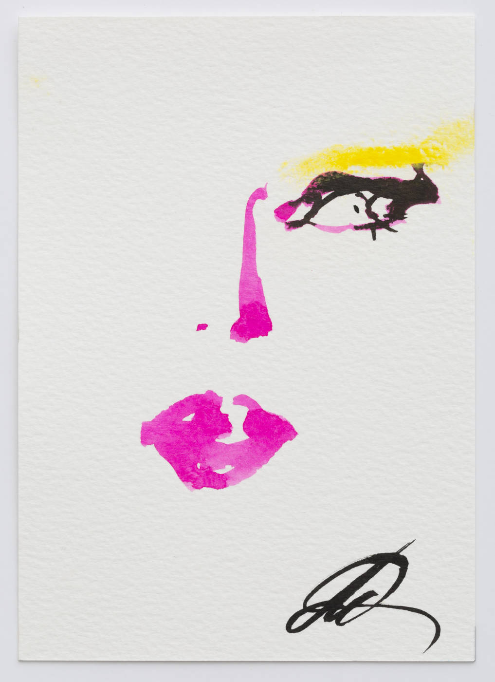 Pink and yellow