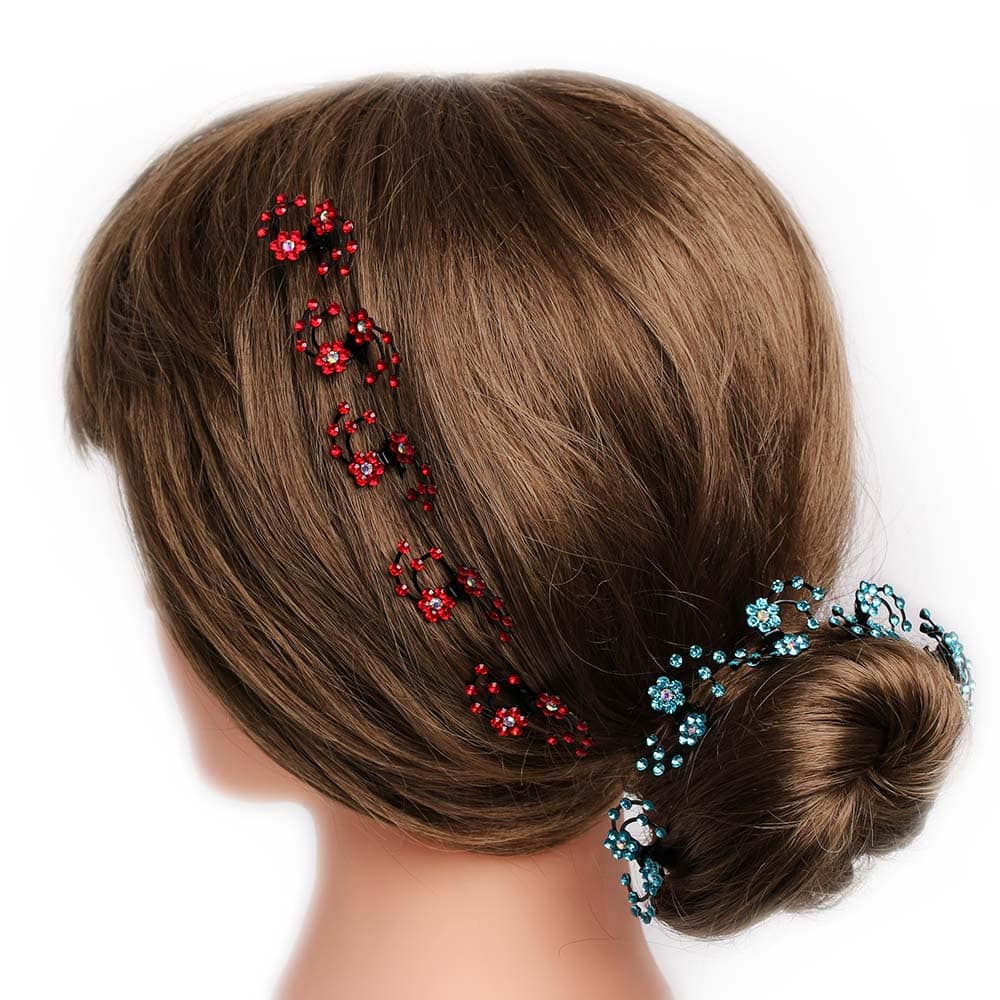 Stylish Flowery Hairpins Fashionalure