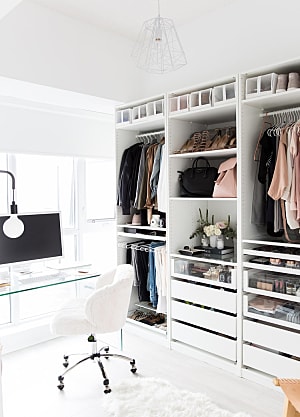 Closet Decluttering Process