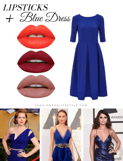 Lipstick With The Color Of Your Dress