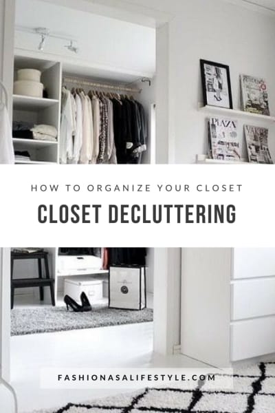 Closet Decluttering Process