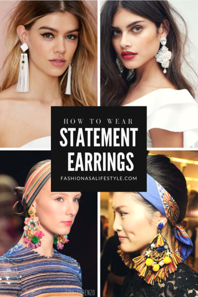 Statement Earrings for Your Face Shape