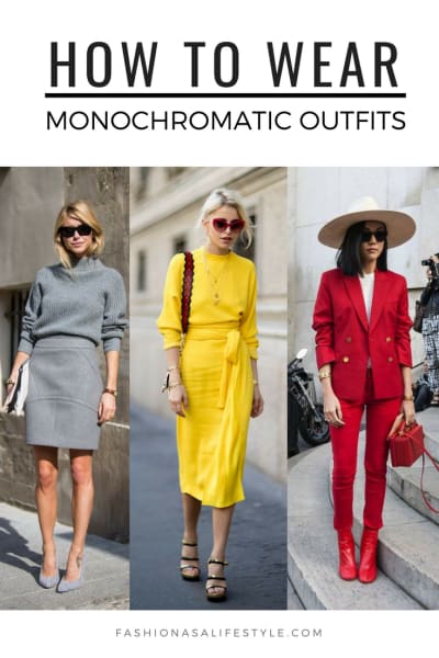 How to Wear Monochromatic Looks