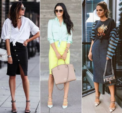 10 Pencil Skirt Casual Outfits | fashionasalifestyle.com