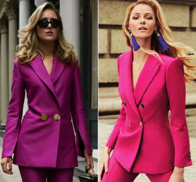 How to wear a women's suit for your body shape