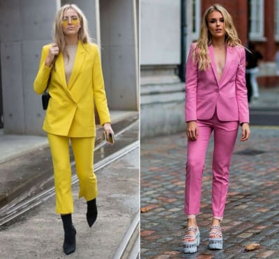 Women's Suit with Heels