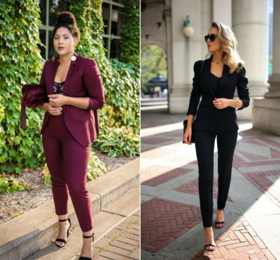 Women's Suit Casual Outfit 3