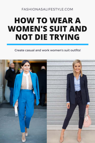 How to wear a women&rsquo;s suit and not die trying