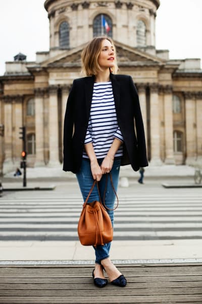 French striped shirt