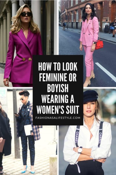 How to Look Feminine or Boyish Wearing a Women&rsquo;s Suit