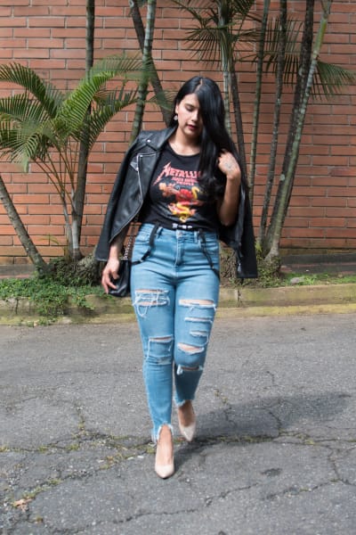 Metallica T-shirt Outfit