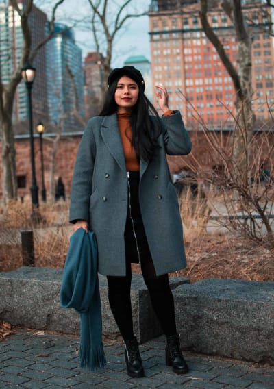 NYC winter outfit 1