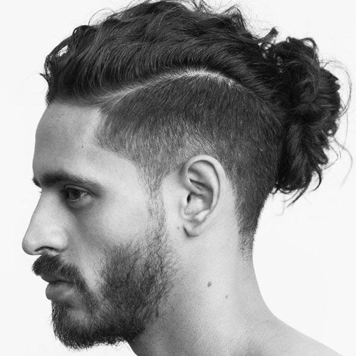 What is Man Bun hairstyle