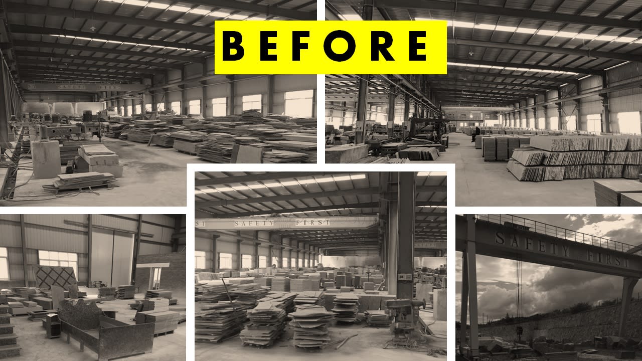 Natural Stone Tiles Processing Plant