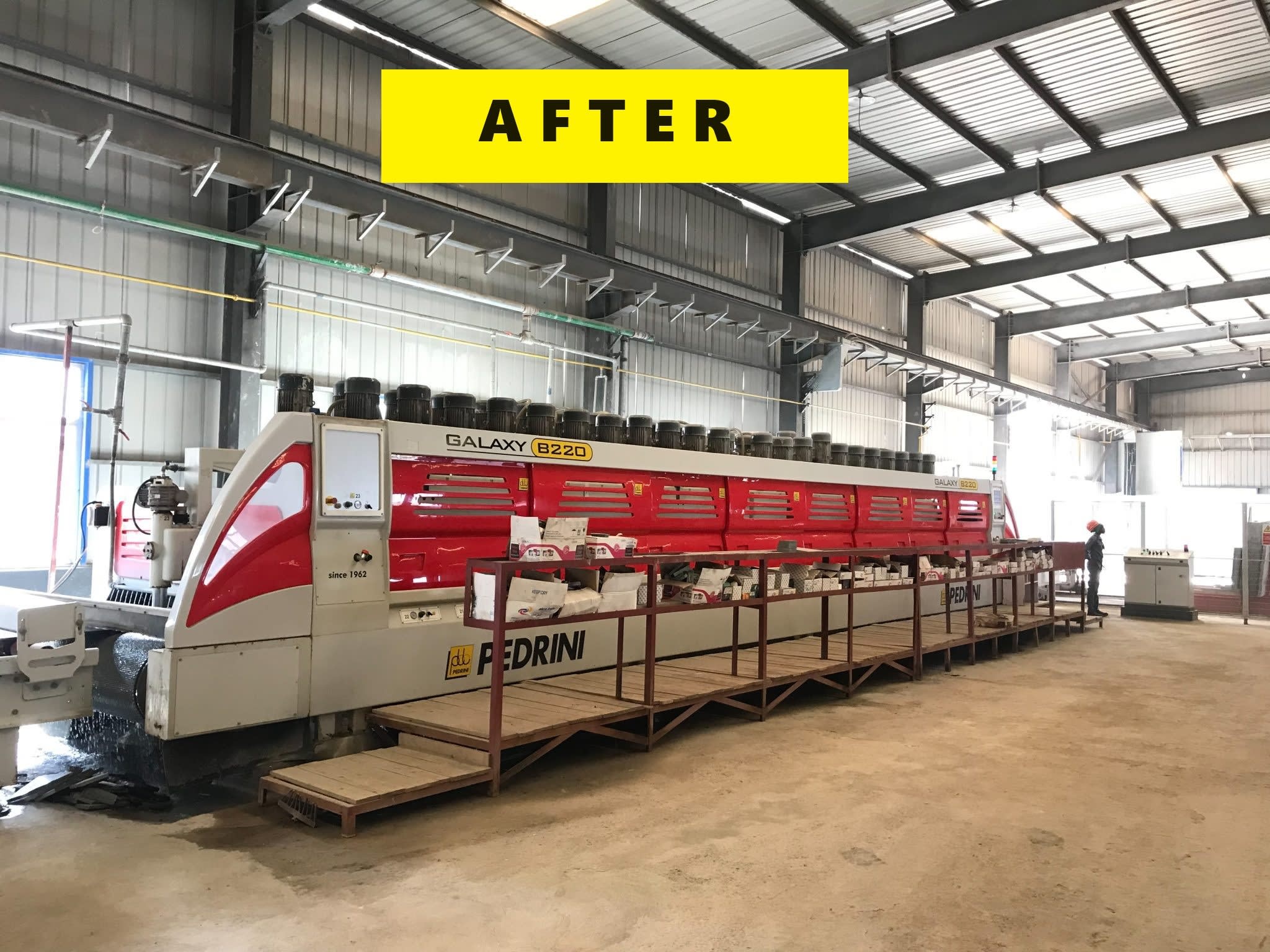 Natural Stone Tiles Processing Plant