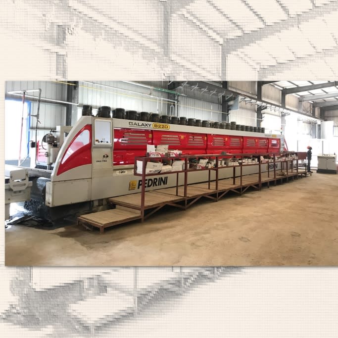 Natural Stone Tiles Processing Plant