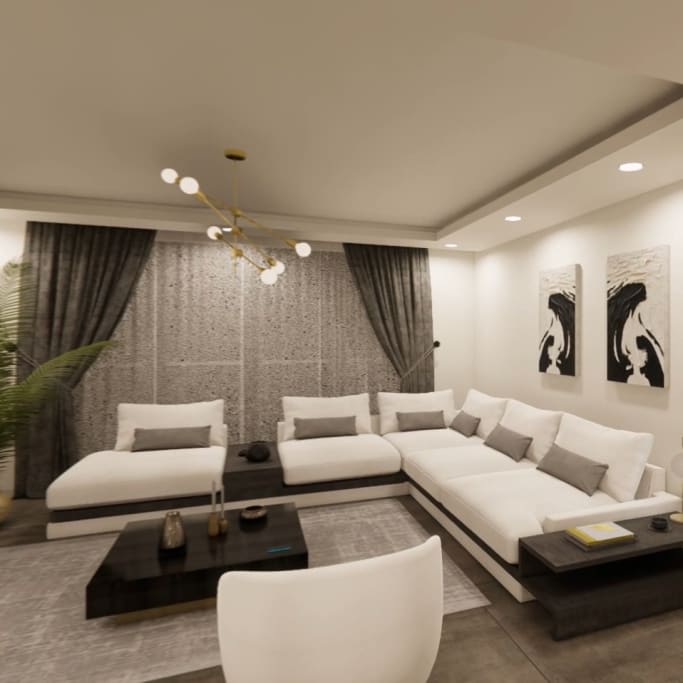 Residence Appartment Interior Finishing Project_Mzg