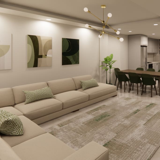 Residence Appartment Interior Finishing Project_Alk