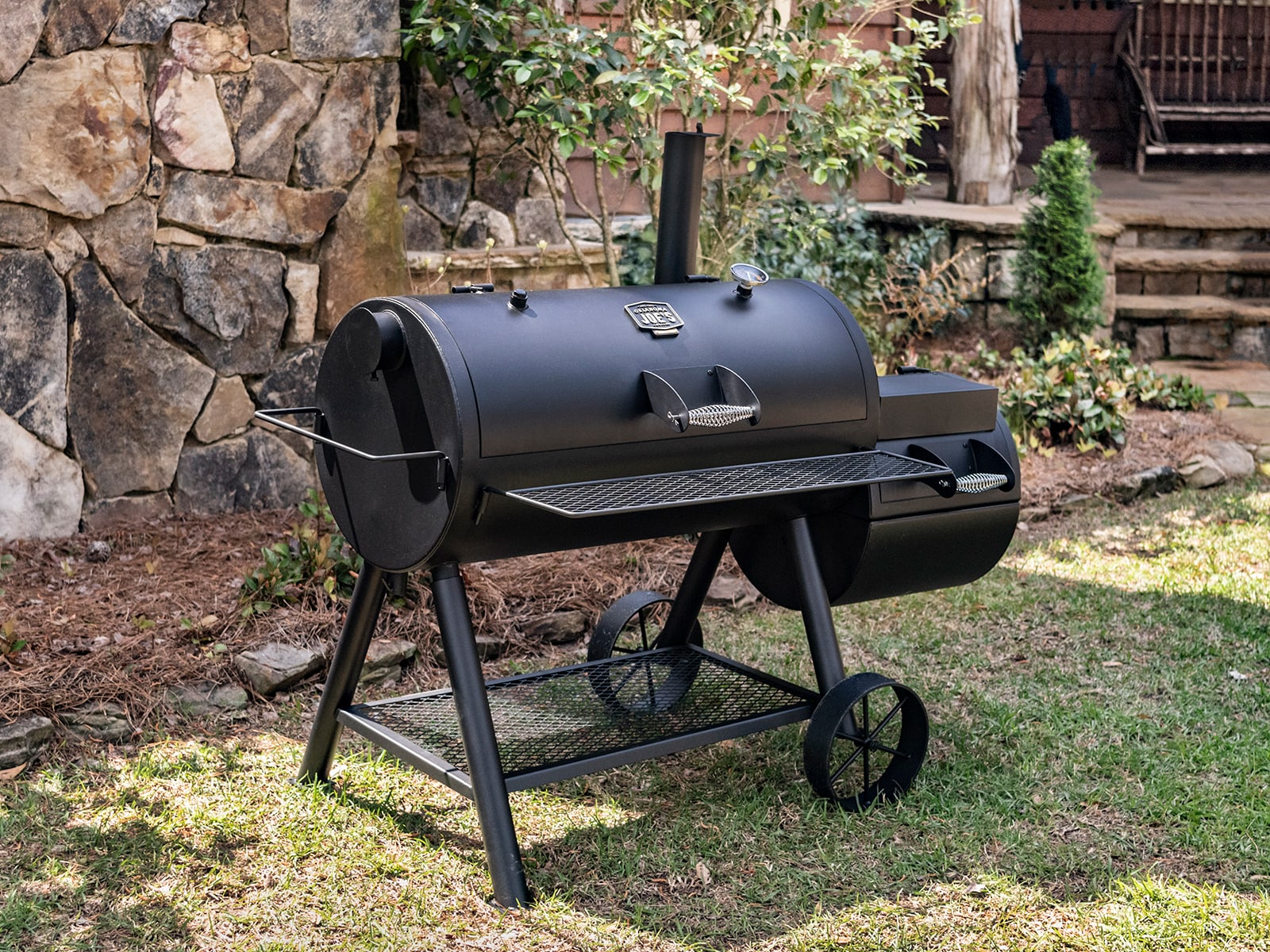 Oklahoma Joes Longhorn Reverse Flow Offset Smoker