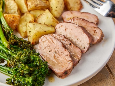 Grilled Pork Tenderloin With Balsamic Glaze