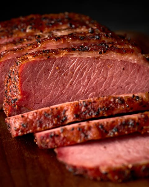 Smoked Corned Beef Brisket