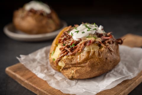 Loaded Brisket Baked Potato