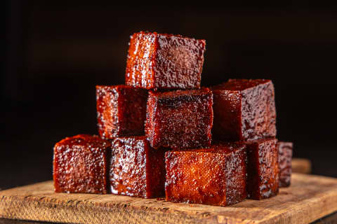 Smoked Tofu Burnt Ends