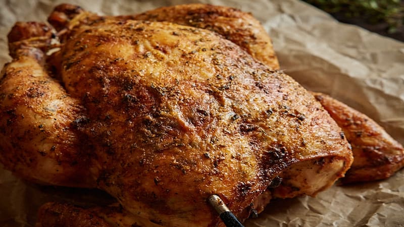 Smoked Whole Chicken