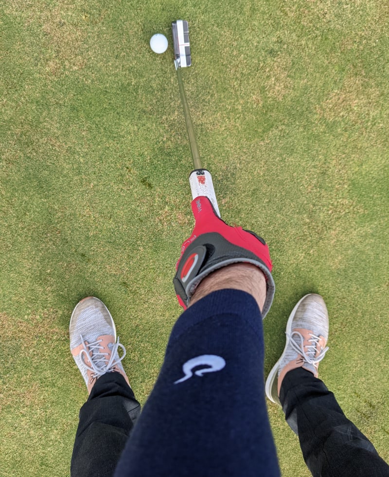 Polo 100% laine de mouton mérinos à manches longues pour jouer au golf